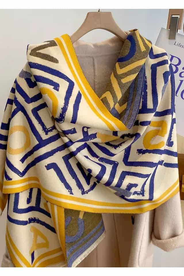 Damenschal aus Kaschmir, Efyra